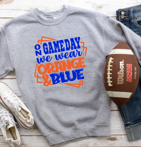 Edison Chargers Game Day | Youth Crewneck Sweatshirt