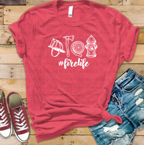 Fire Life | Adult Tee