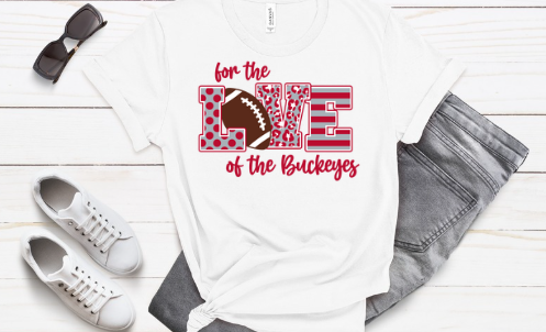 For The Love of the Buckeyes | Adult Tee